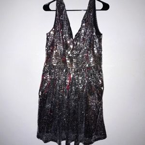 Sequin Dress Short